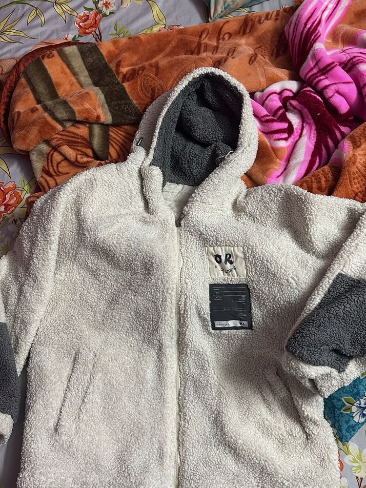 Cozy Fleece Zip-Up Hoodie unisex hai