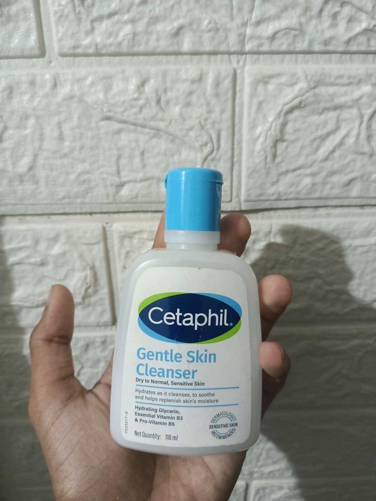 Cetaphil Gentle Skin Cleanser half have used