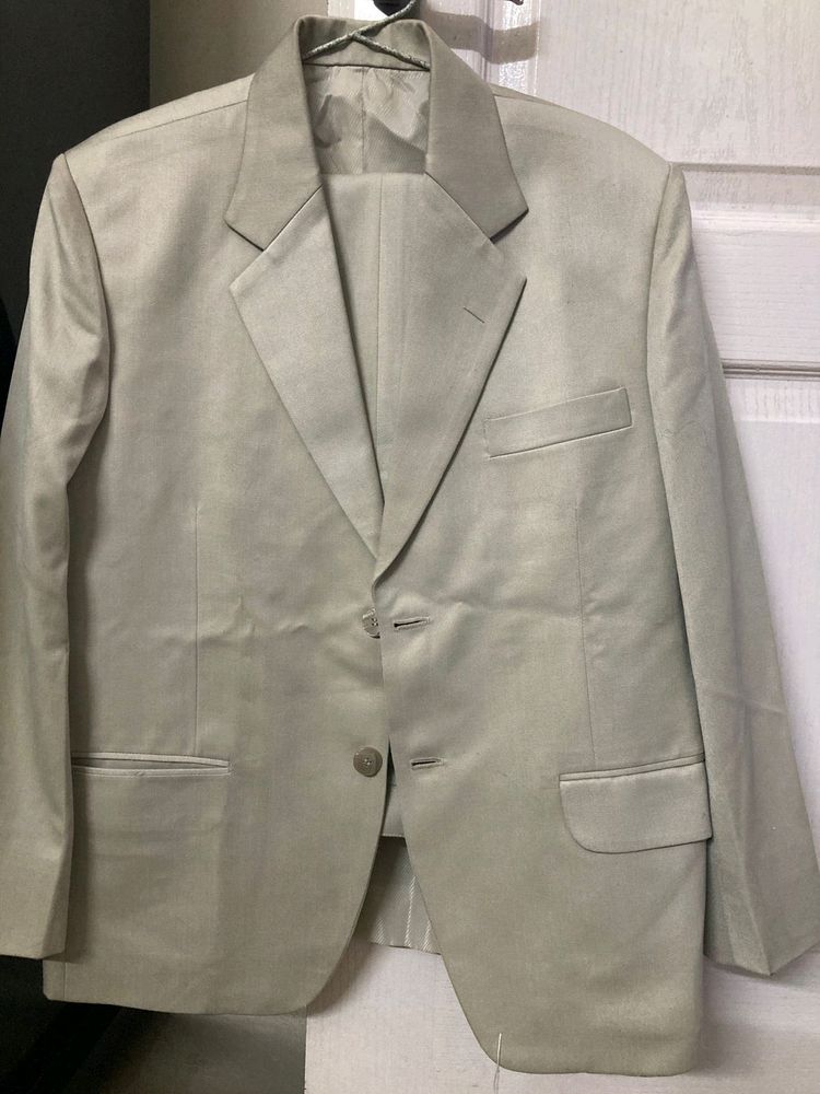 Creme Color Two Piece Suit