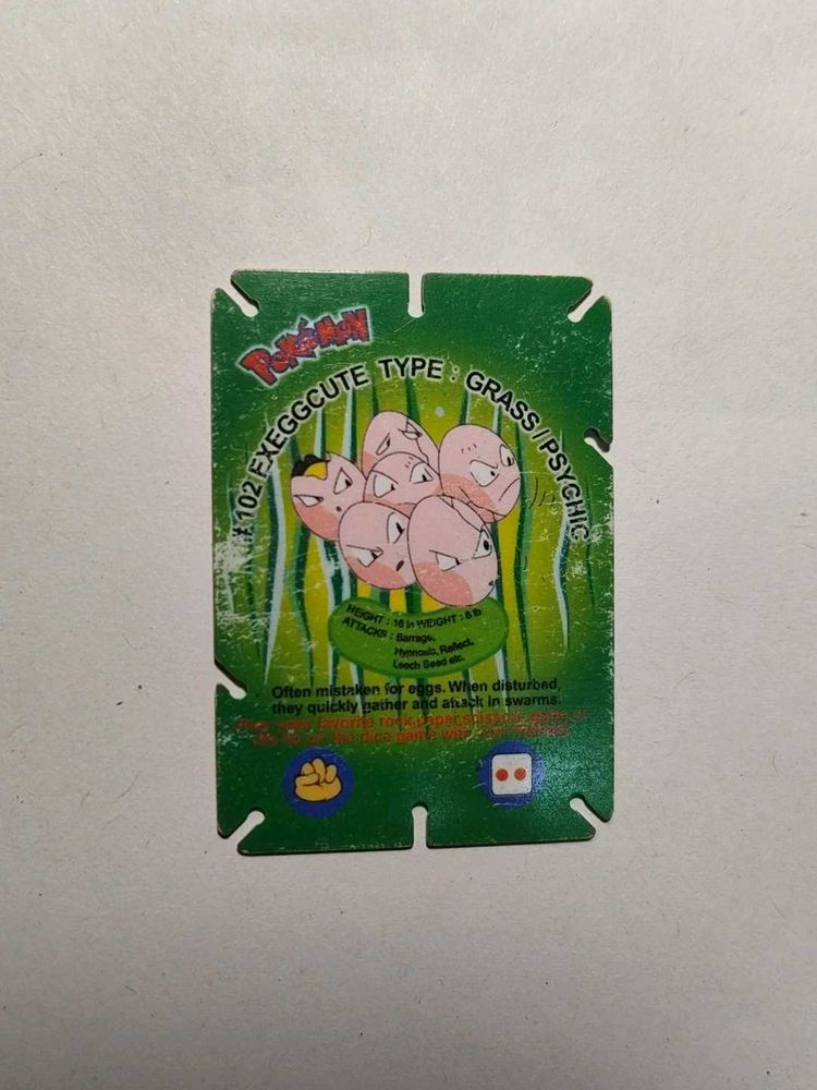 Cheetos Pokemon Jenga Card - EXEGGCUTE