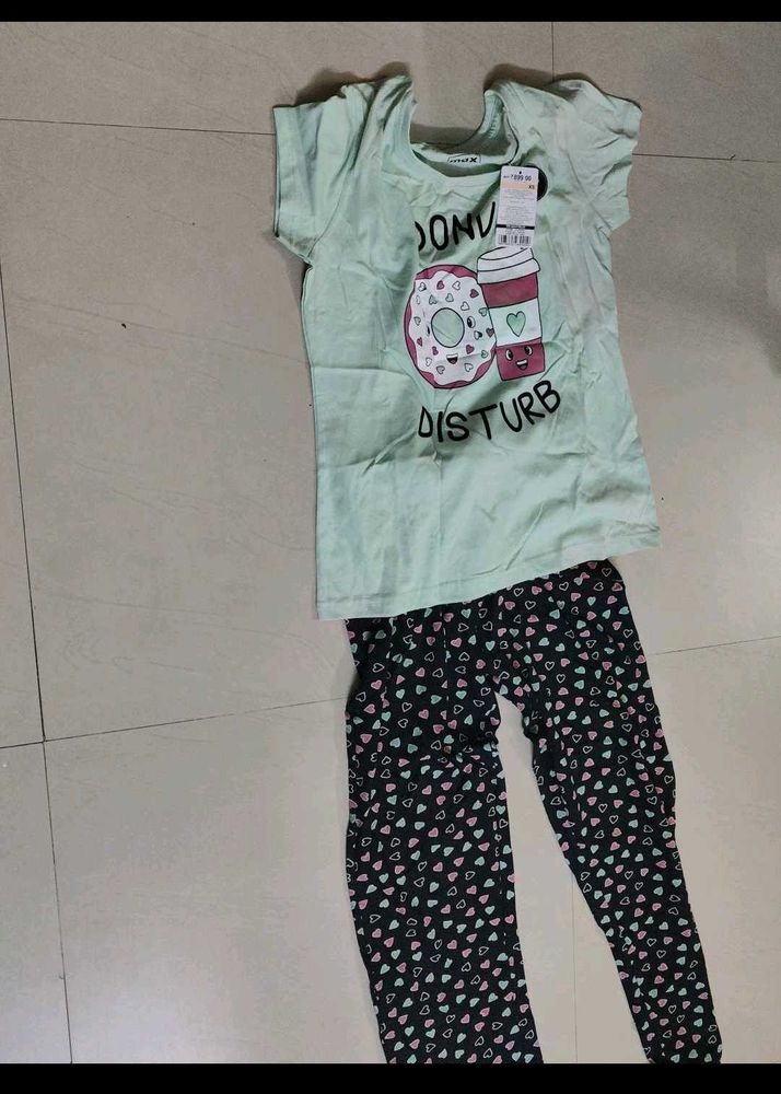 Max Night Suit New With Tag Xs Size