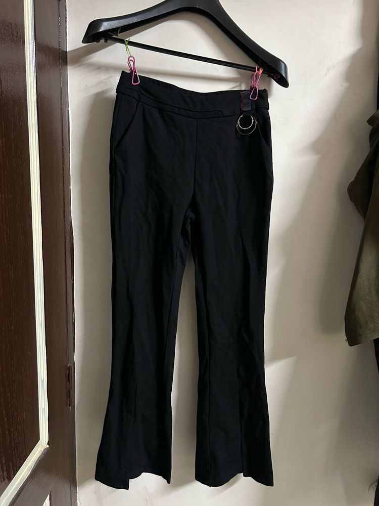 Chic Black Flare Pants
