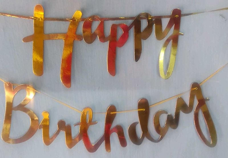 Happy birthday Banner