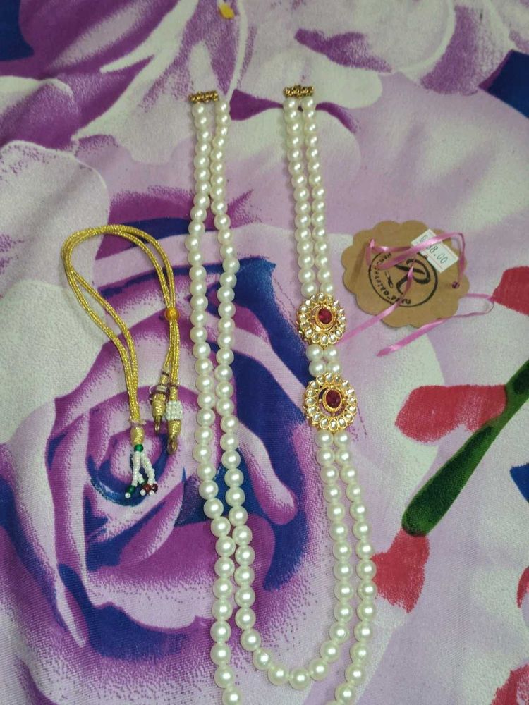 Pearl Necklace Set