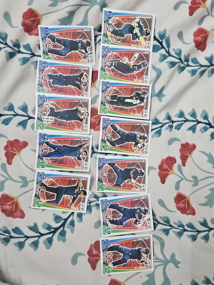 Topps Cricket Attax 2012 Deccan Chargers