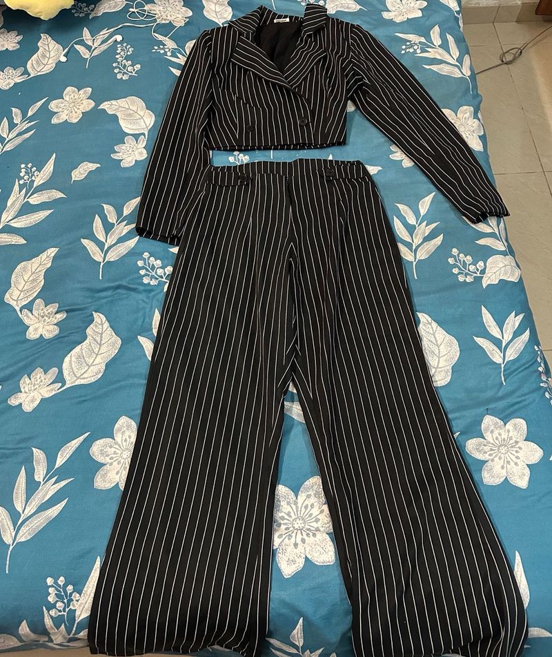 Striped Two-Piece Set