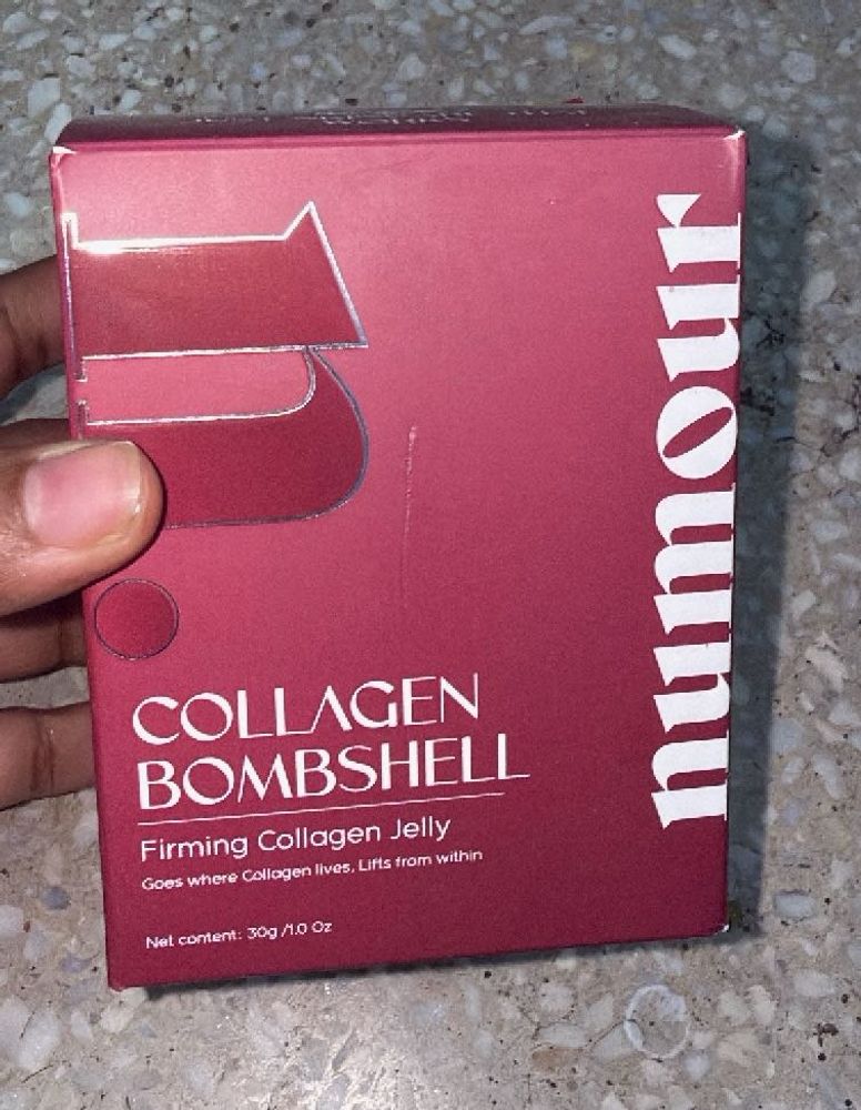 collagen  jelly with LED face massager