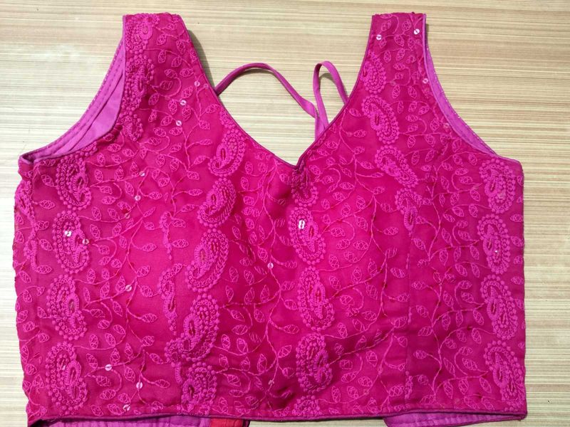 Sequined Padded Readymade Blouse
