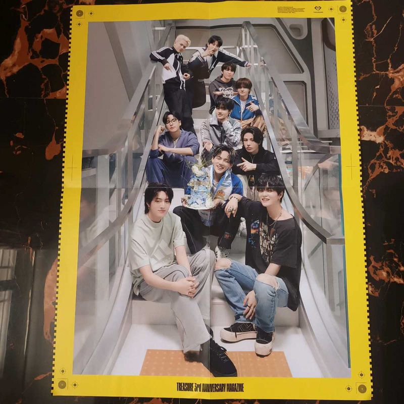 Treasure Double Sided Official Folded Poster
