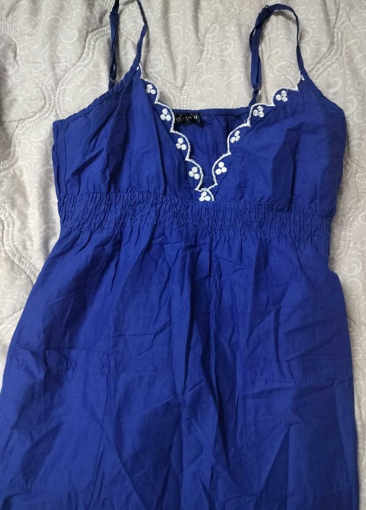 Royal Blue Summer Dress