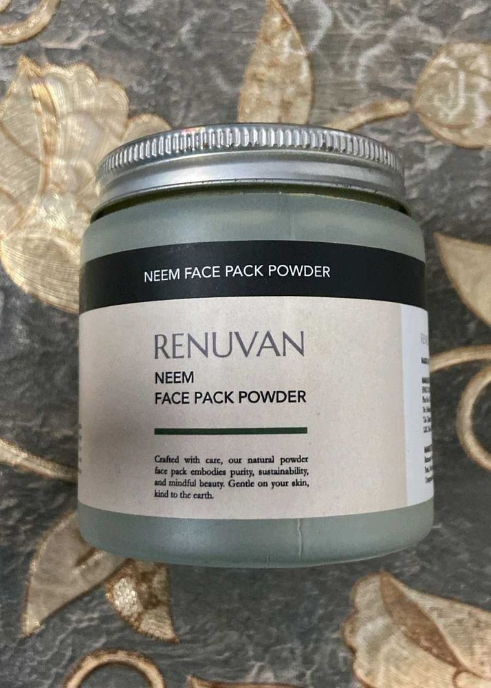 Renuvan Neem Face Pack Powder