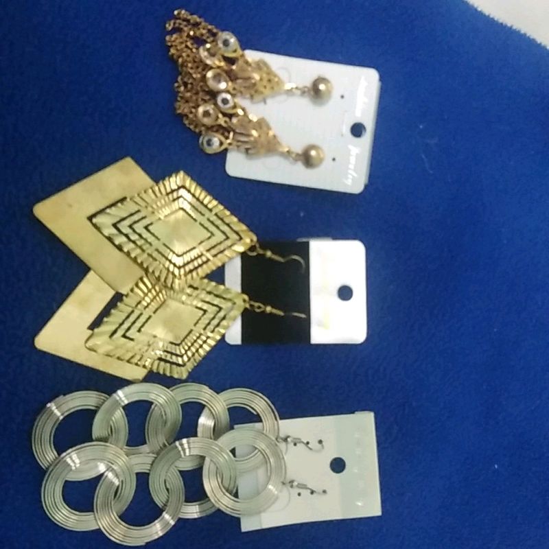 party wear long earrings combo