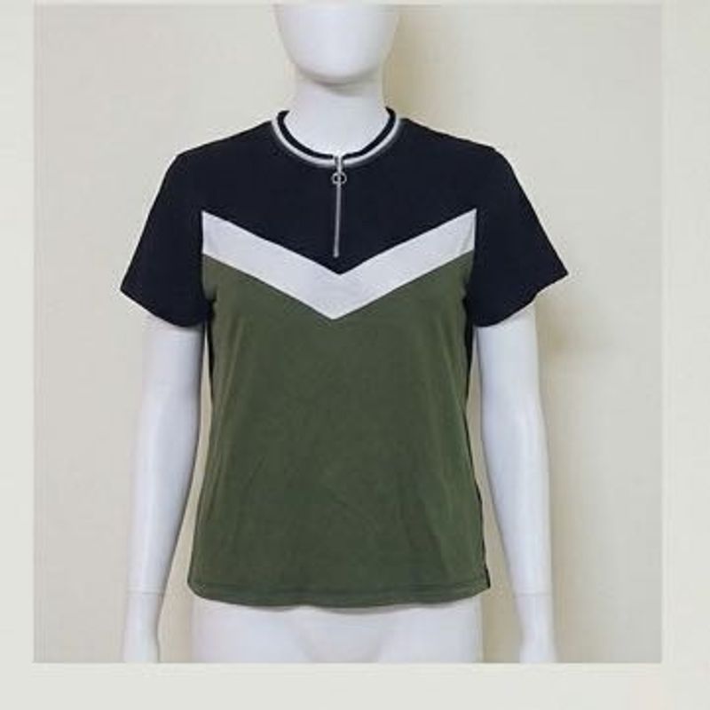 Dressberry Striped Collar Shirt