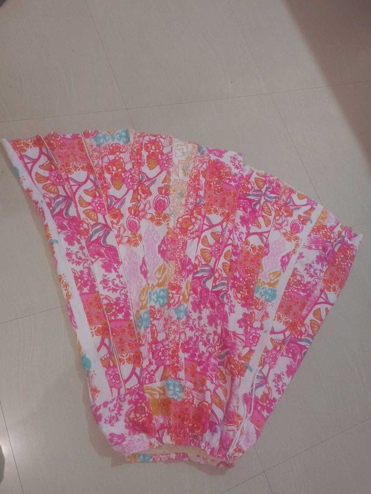 Vibrant Floral long skirt