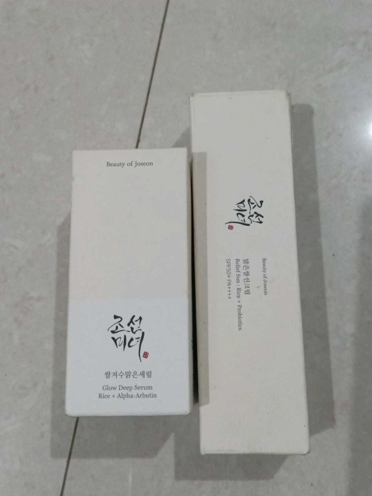 Beauty of Joseon Sunscreen &amp; serum combo