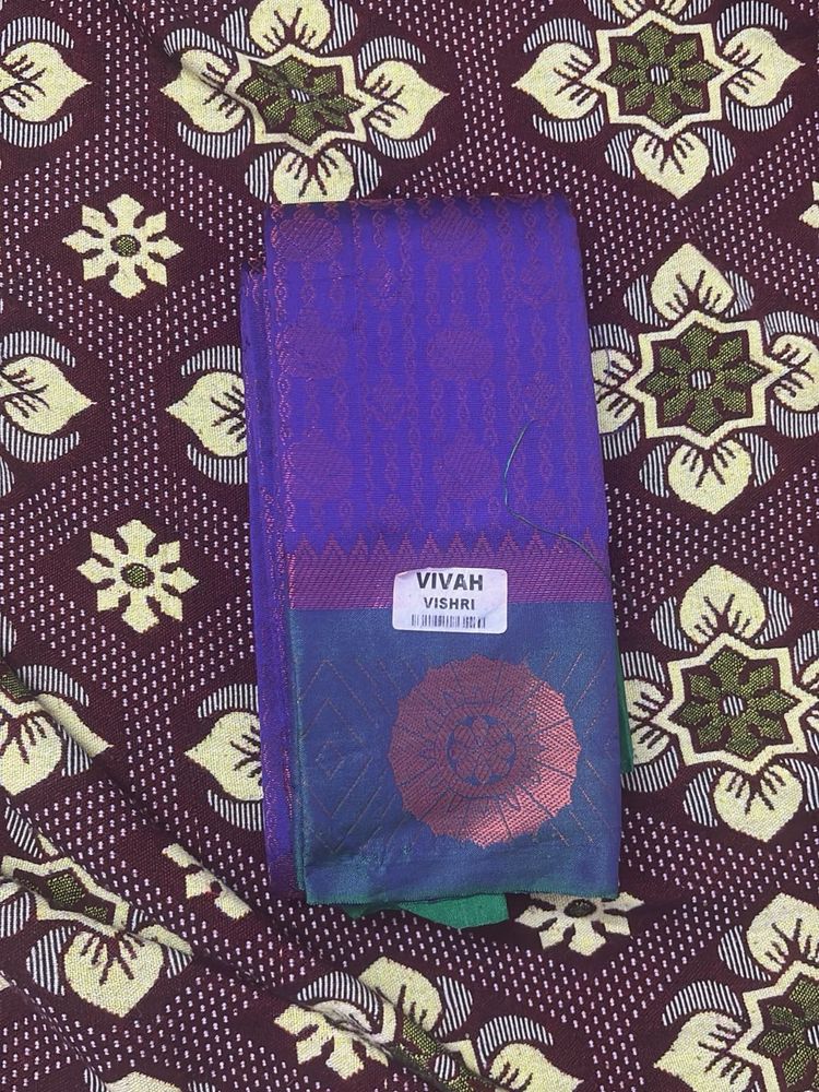 VIVAH VISHRI Royal Blue Saree