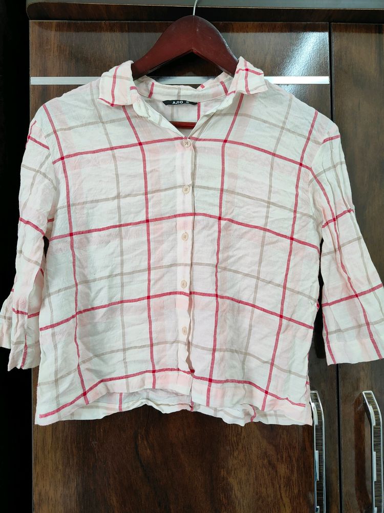 CLEARENCE SALE Ajio Checkers Shirt