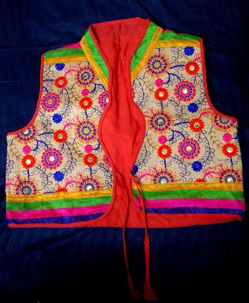 Navratri Embroidered Ethnic Jacket/Waistcoat