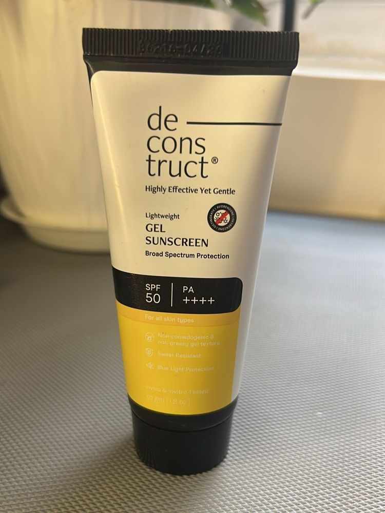 Deconstruct Gel Sunscreen SPF 50