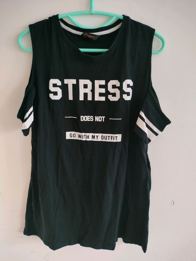 Zink London Cold Shoulder Top