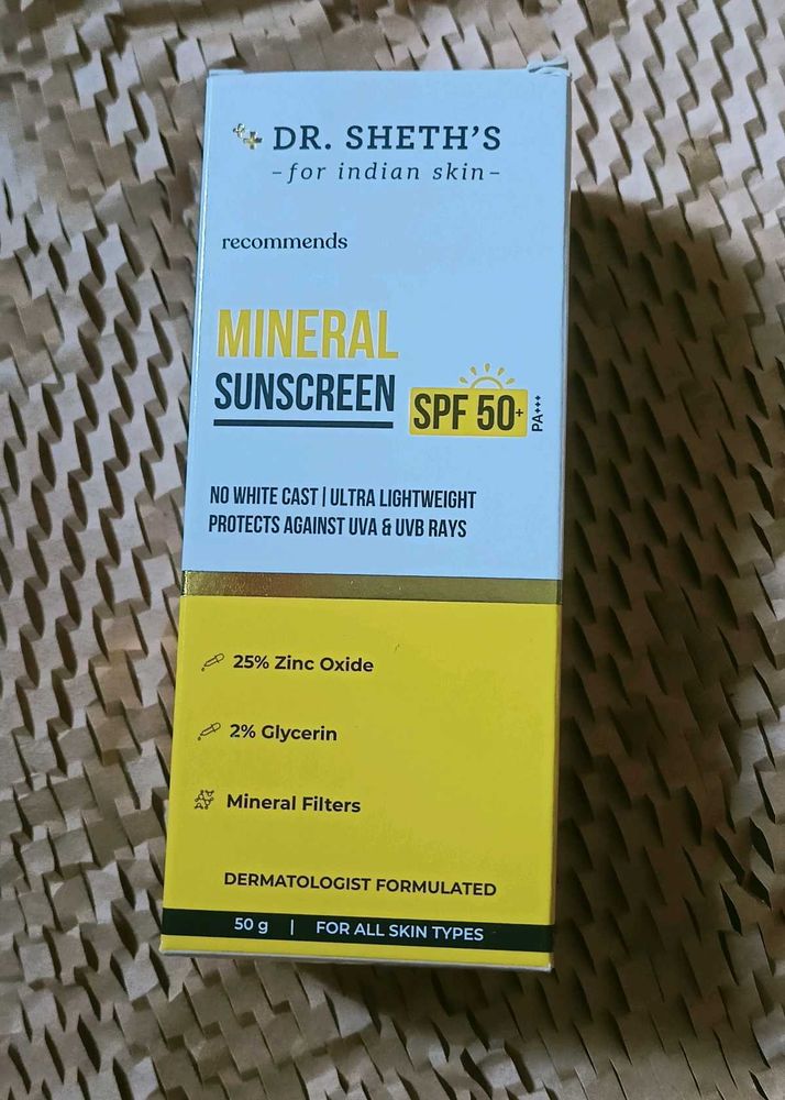Dr. Seth's Mineral Sunscreen SPF 50