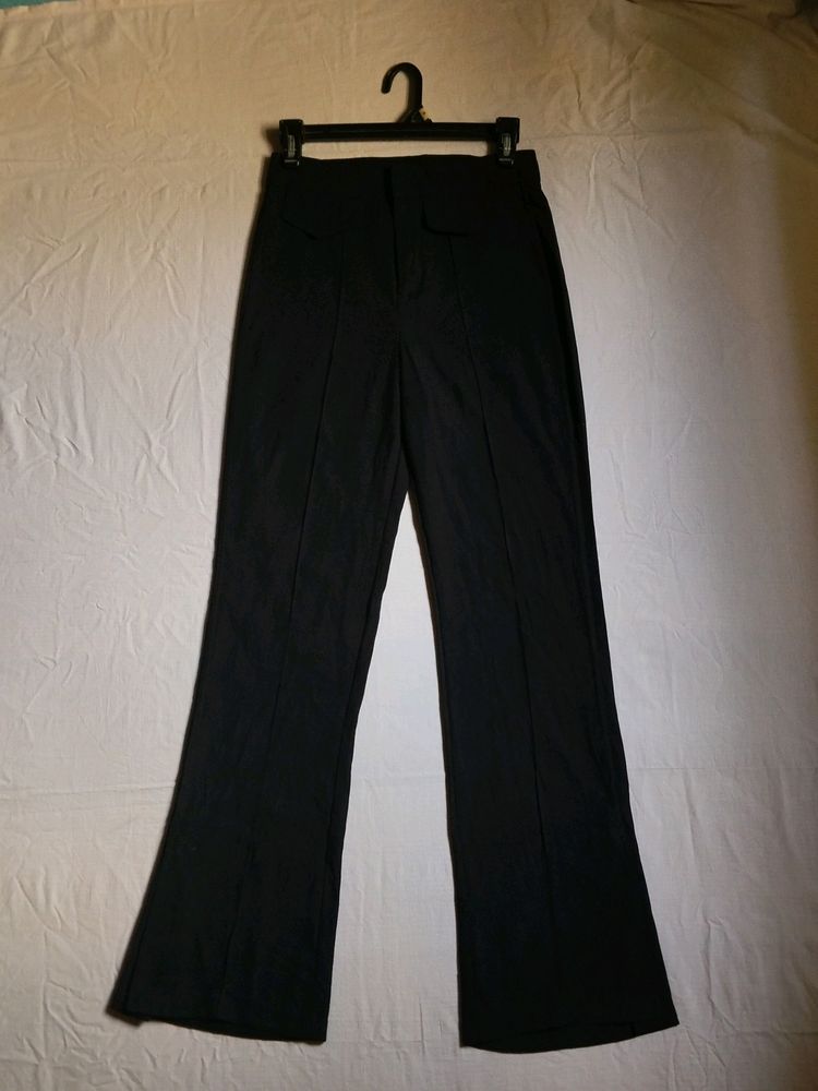 Bootcut Trouser Side Slit