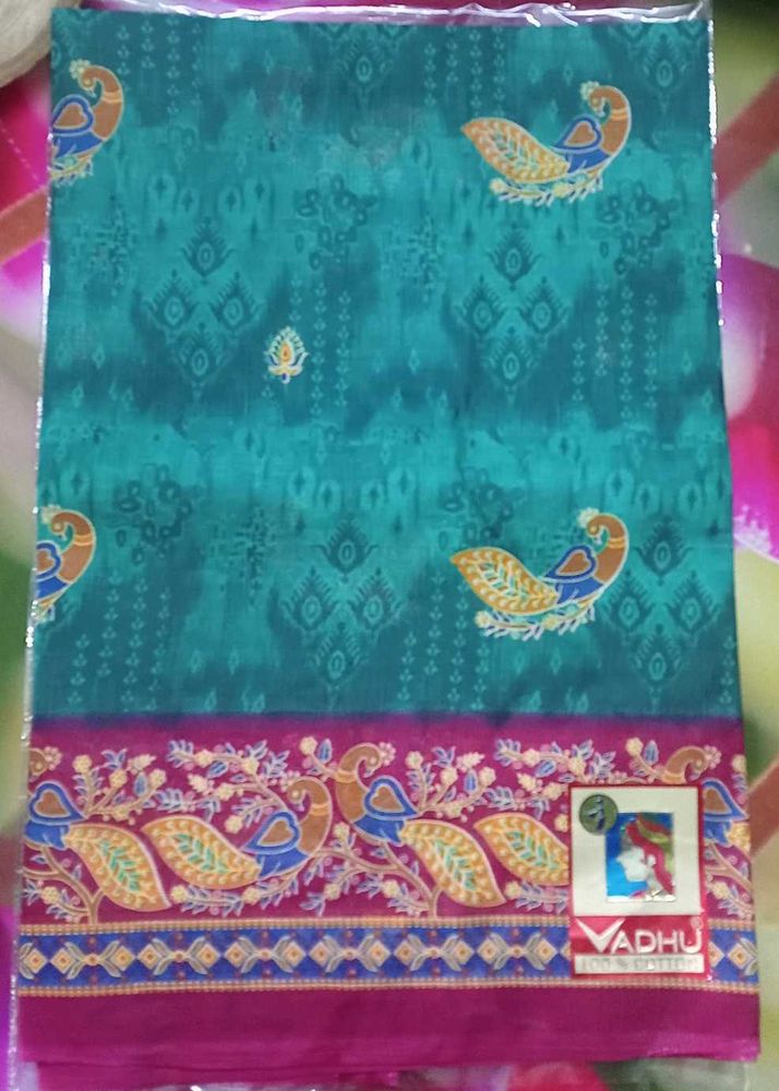 Beautiful soft cotton saree pack of 2