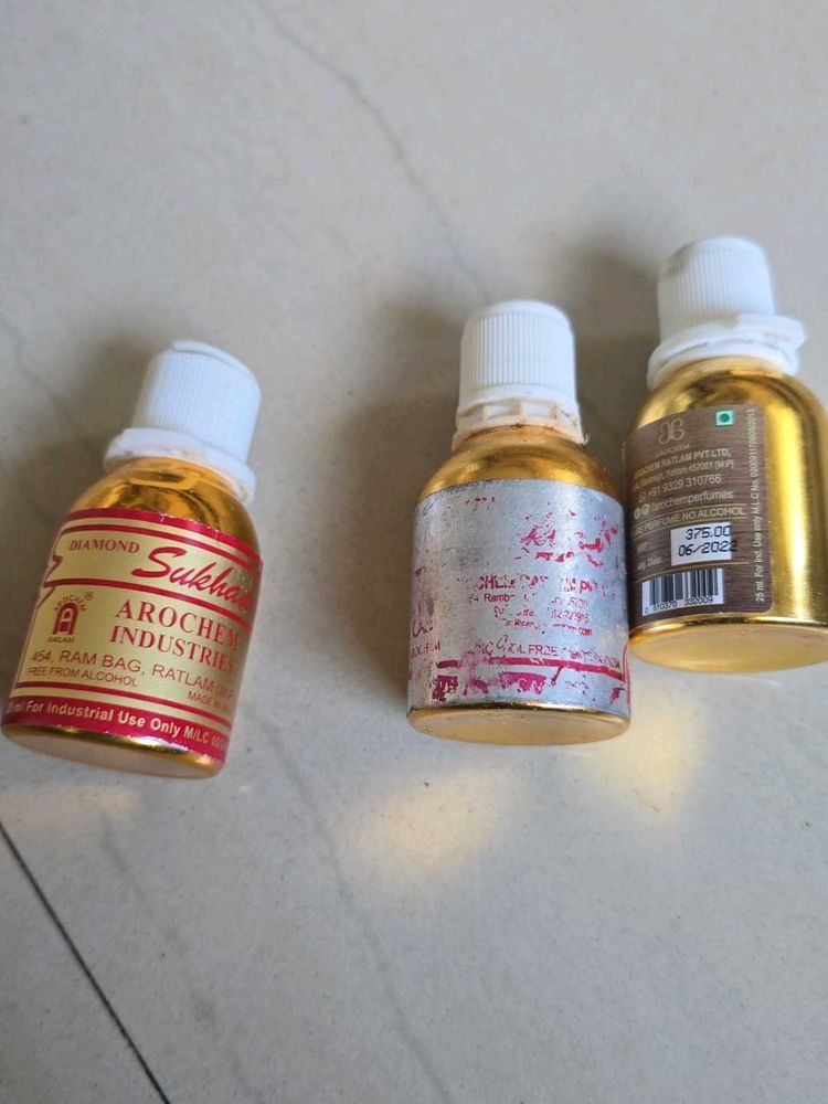 Aromatic Perfume Oils Set
