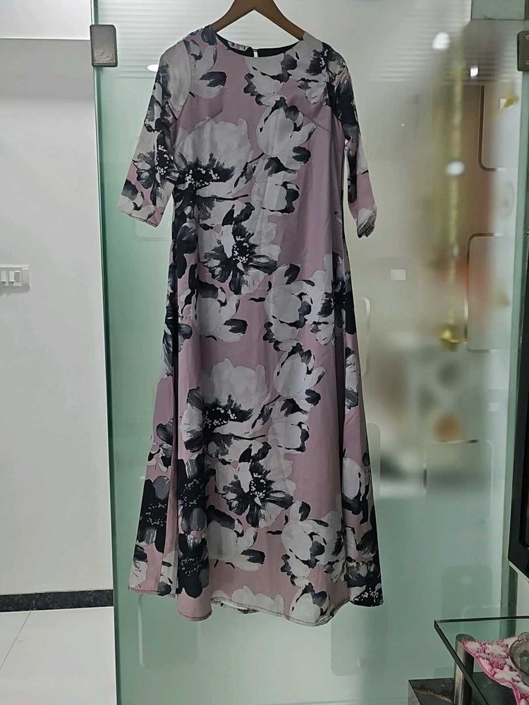 Chic Floral Print Maxi Dress