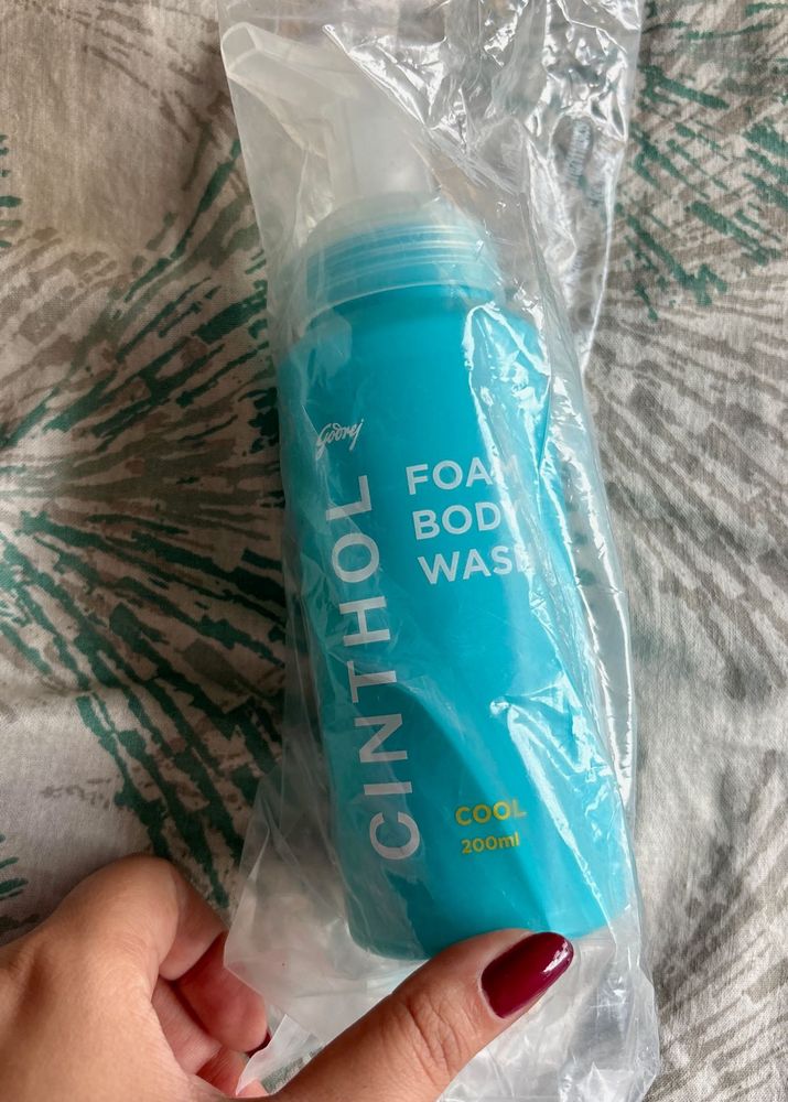 Cinthol Foam Body Wash - Cool