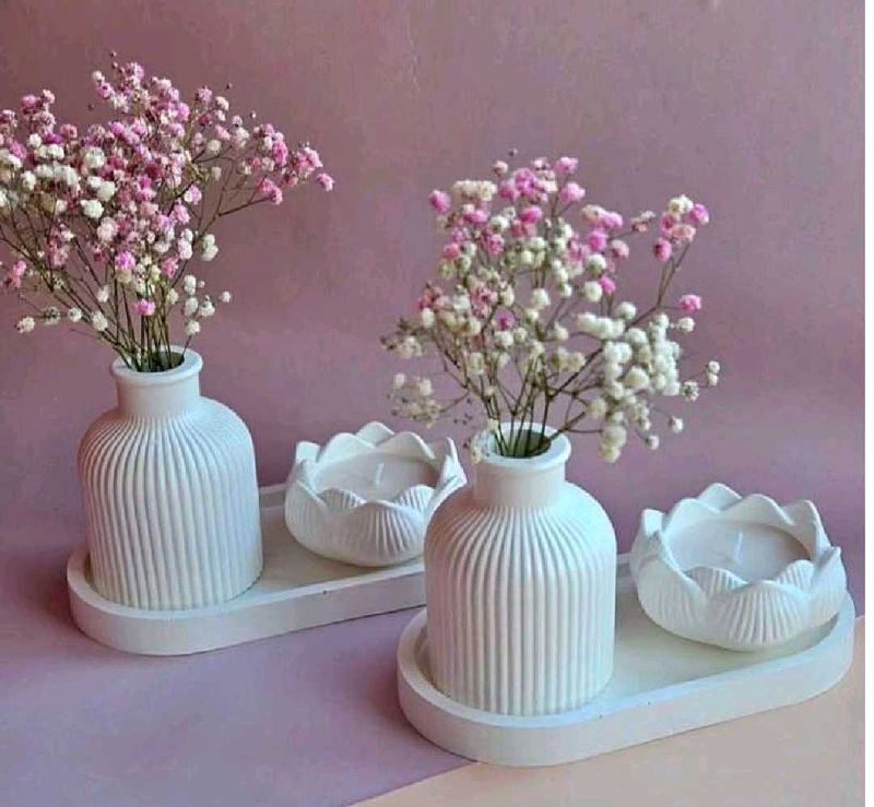 Vases &amp; Candle Set