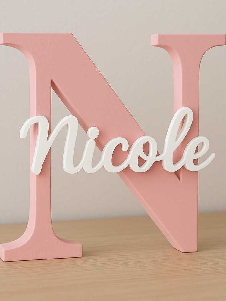 Personalized "Name" Letter Decor