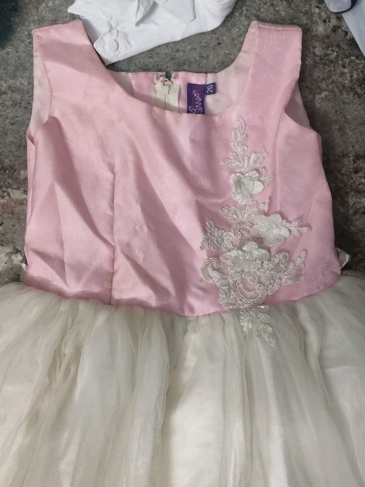 Girls Pink Frock