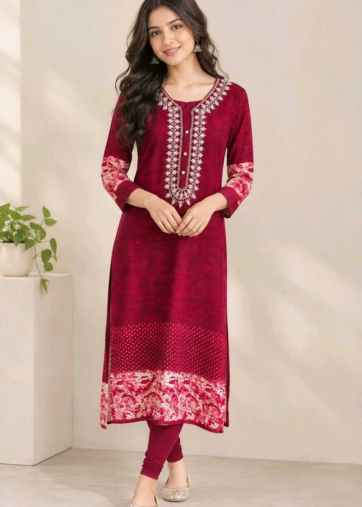 ❣️ Embroidered Very Beautiful Kurti