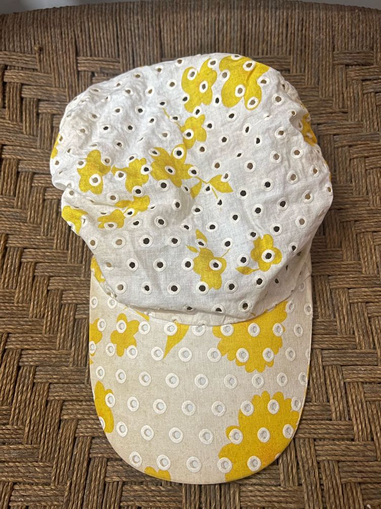 Floral Print Cap