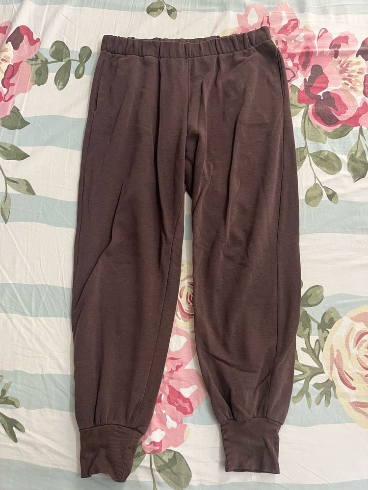 Relaxed Fit Brown Lounge Pants