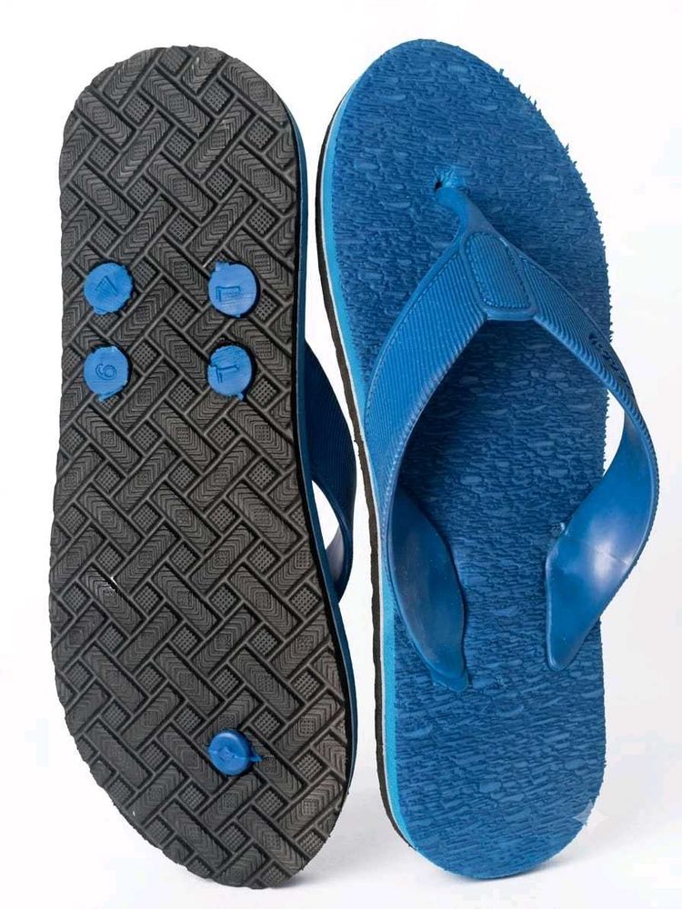 Blue Flip Flops