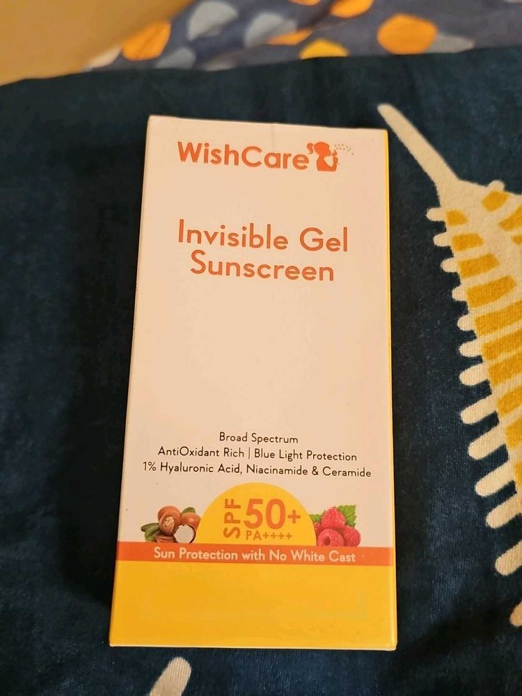 wishcare gel sunscreen
