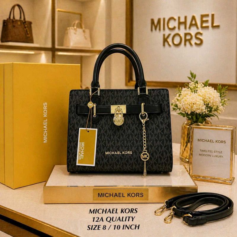 MICHAEL KOR(COPY)SHAMILTON SMALL LOGO SATCHEL