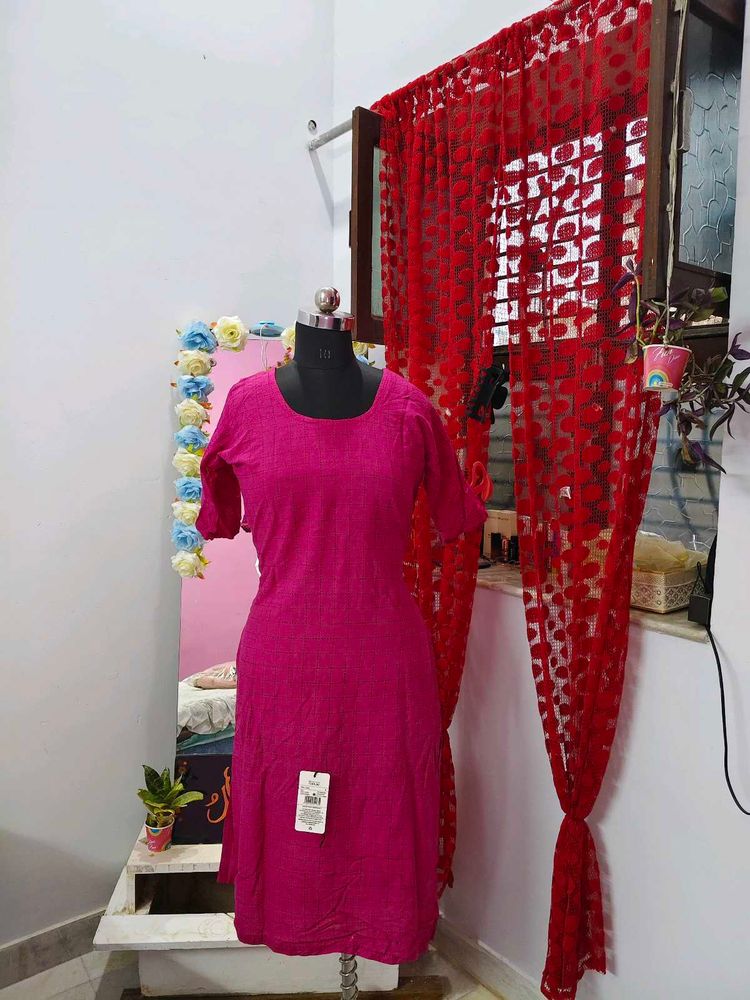Vibrant Pink Kurta