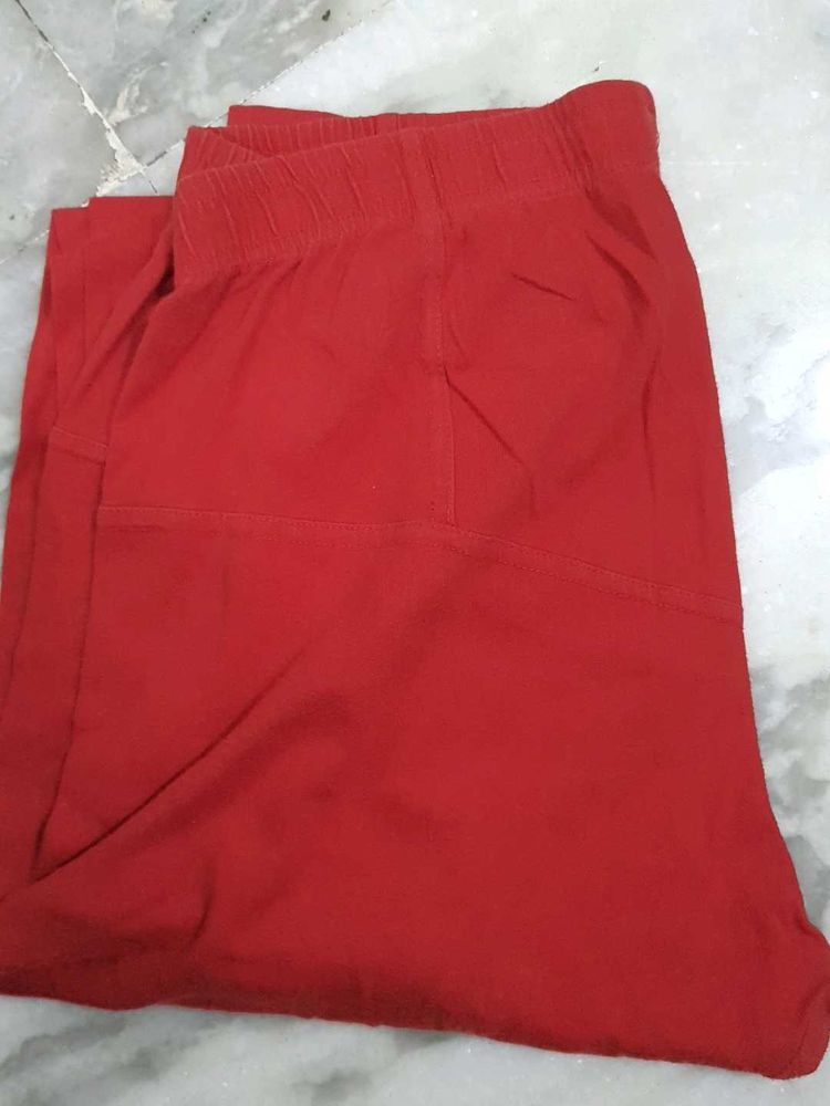 Rupa Softline Leggings- Red