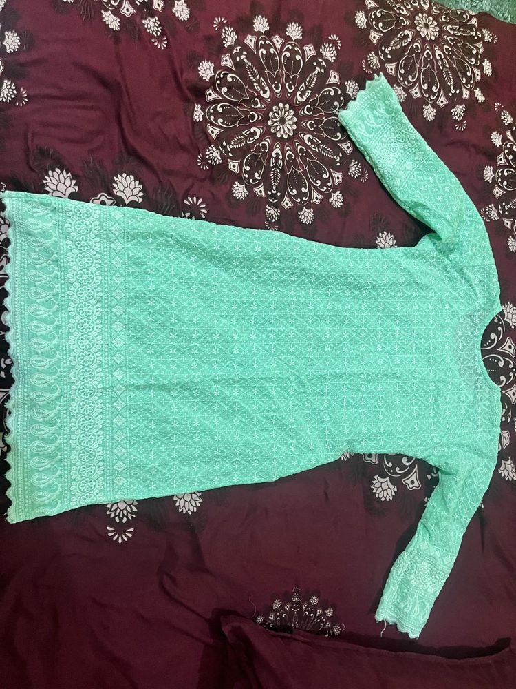 Beautiful Sea Green Kurta