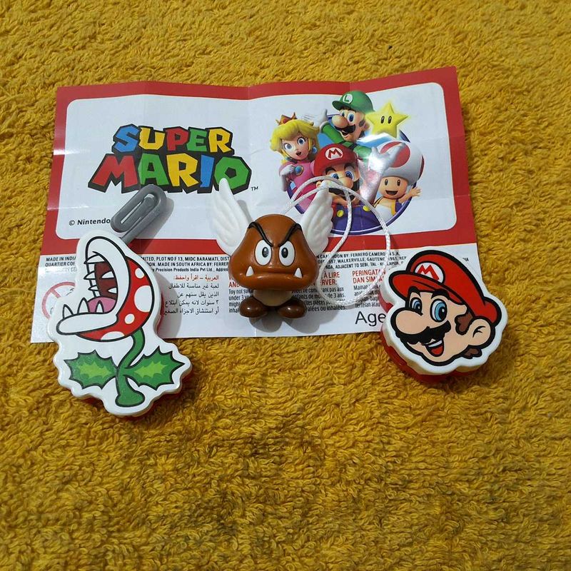 🍄 Super Mario Kinder Joy Set