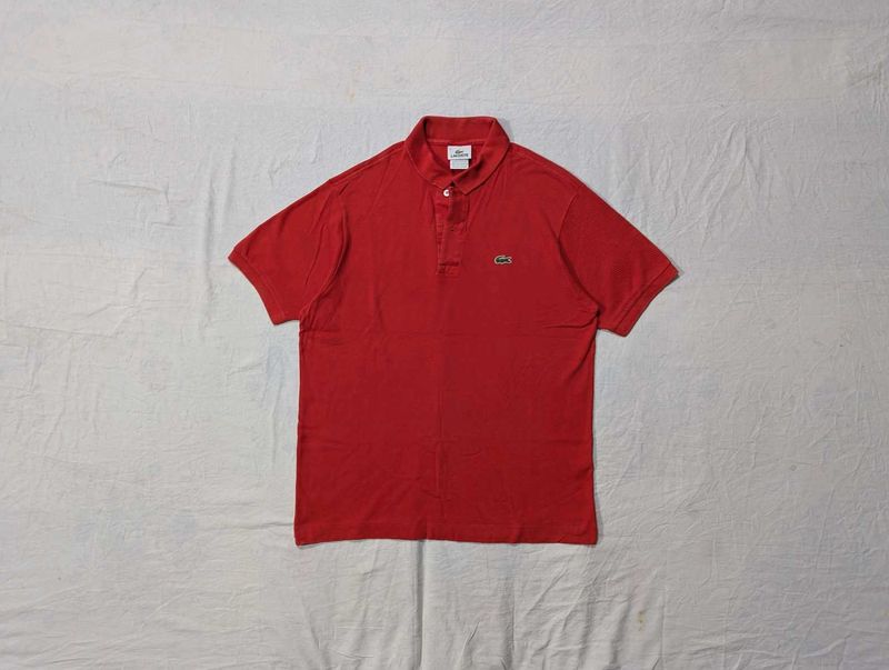 Lacoste Men's Red Polo Shirt
