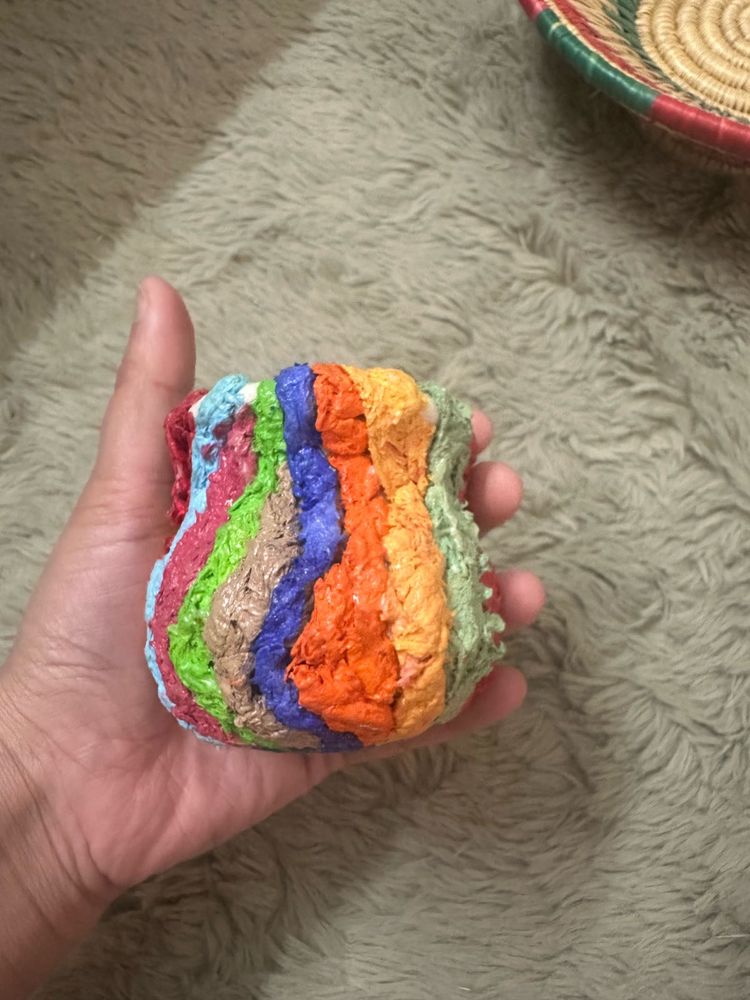 Handcrafted Rainbow Decorative Item