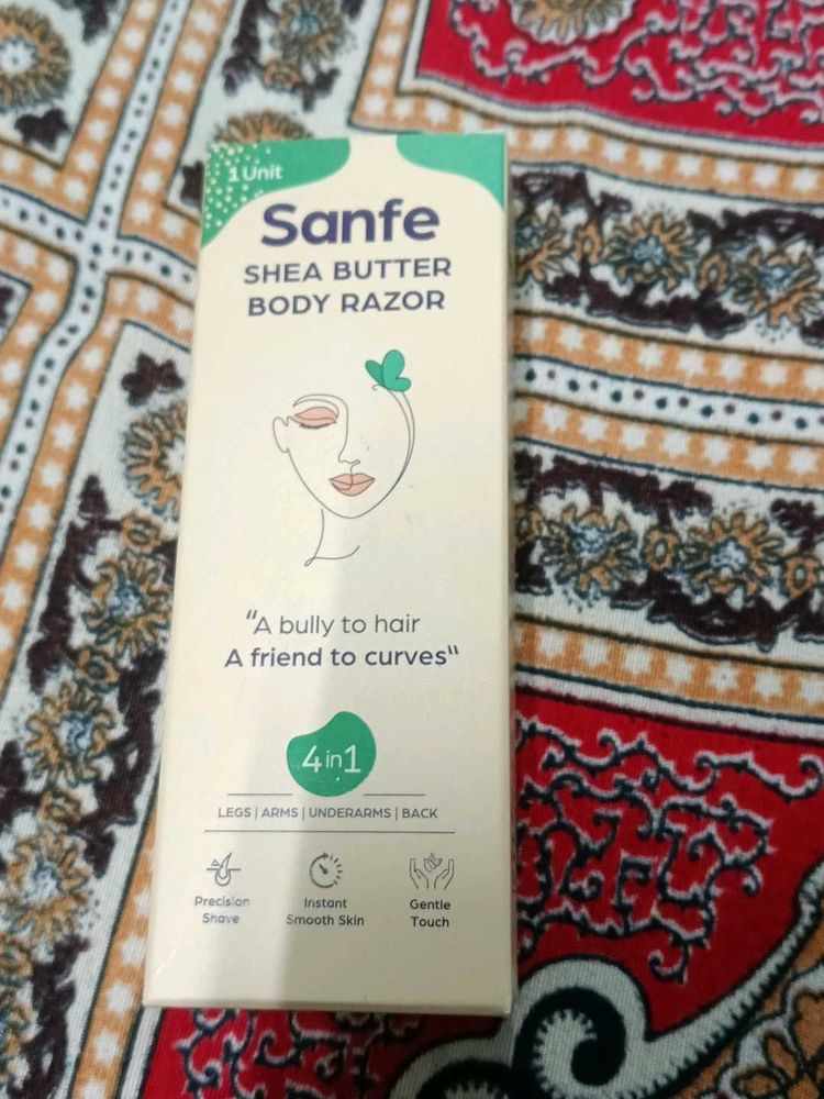 Sanfe Shea Butter Body Razor - 4 in 1