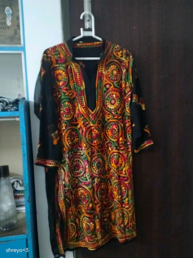 beautiful embroidery kurta