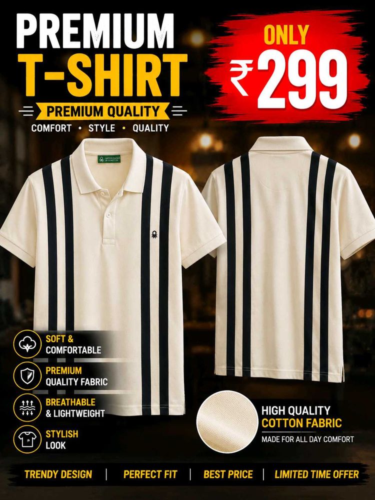 Premium Men's Polo T-Shirt