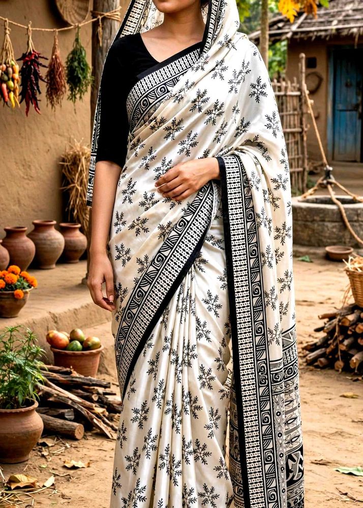 satin silk saree