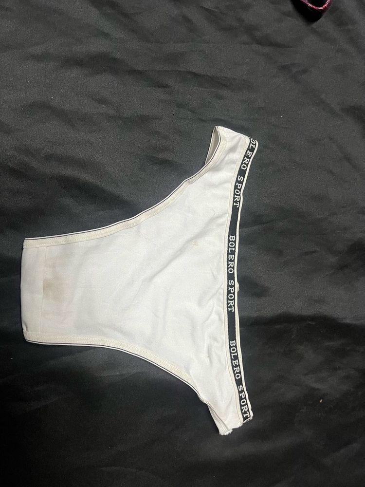 White Bolero Sport Briefs